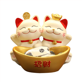 Φιγούρα Panda για αποθήκευση κλειδιών – διακοσμητικό ρητίνης σε cartoon στυλ για είσοδο και ντουλάπες σαλονιού (δωρο για νέο σπίτι)