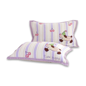 Medvilninė žakardo pagalvės uždanga su mygtuko uždarymu, vienas vnt.