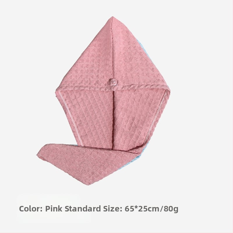 Μικροϊνών καπέλο στεγνώματος μαλλιών, ζακάρντ βάφλα ύφανση, 120–139 g