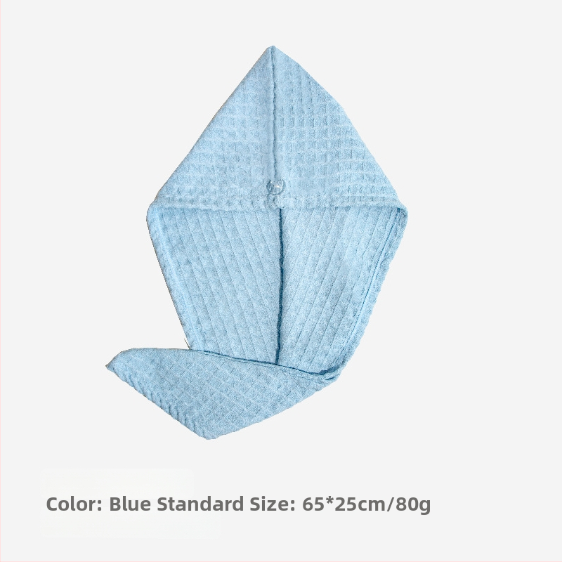 Μικροϊνών καπέλο στεγνώματος μαλλιών, ζακάρντ βάφλα ύφανση, 120–139 g