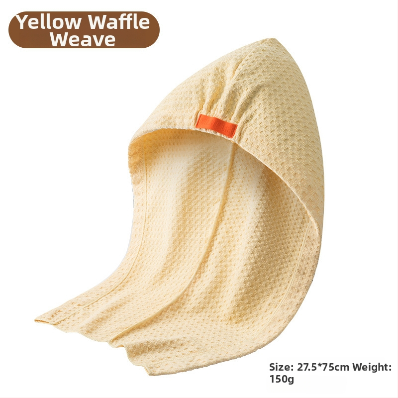 Μικροϊνών καπέλο στεγνώματος μαλλιών, ζακάρντ βάφλα ύφανση, 120–139 g