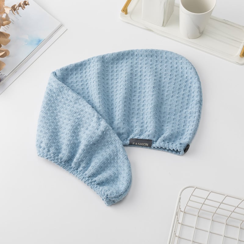 Μικροϊνών καπέλο στεγνώματος μαλλιών, ζακάρντ βάφλα ύφανση, 120–139 g