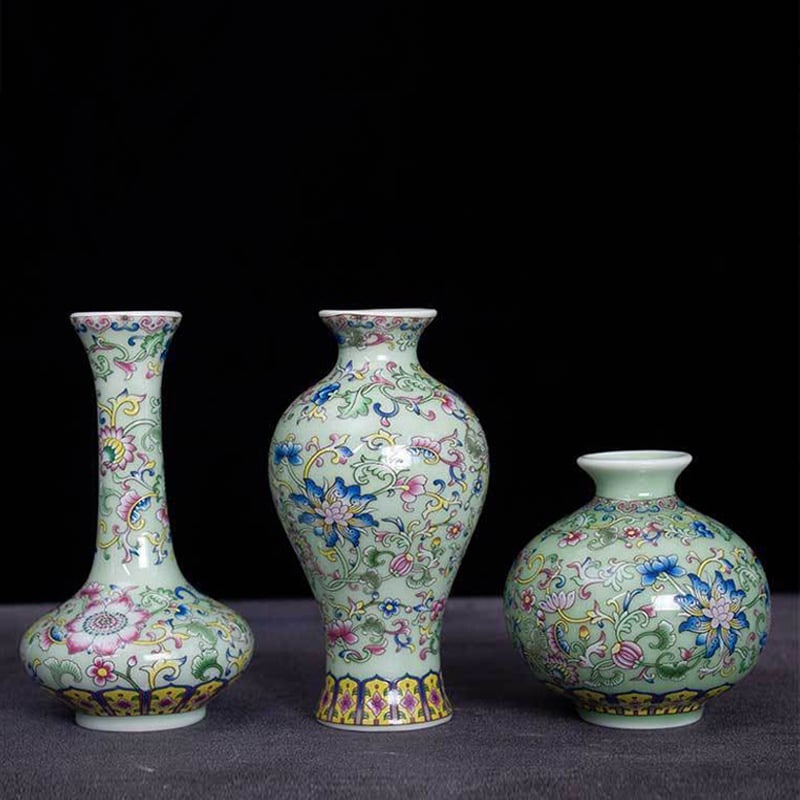 Keraminė vaza, Dongxu Ceramics, Jingdezhen kilmė, kinų stilius