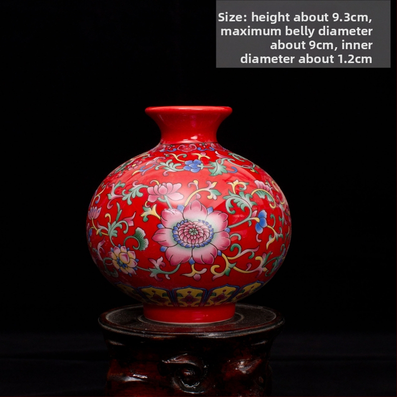 Keraminė vaza, Dongxu Ceramics, Jingdezhen kilmė, kinų stilius