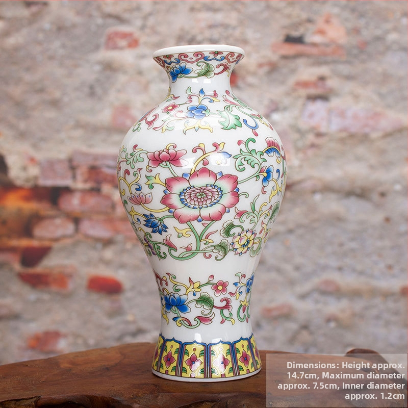 Keraminė vaza, Dongxu Ceramics, Jingdezhen kilmė, kinų stilius
