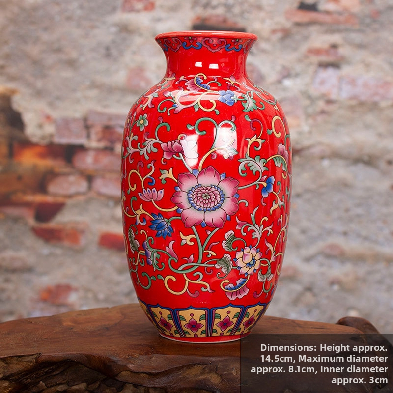 Keraminė vaza, Dongxu Ceramics, Jingdezhen kilmė, kinų stilius