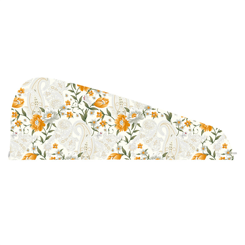 Mikropluošto plaukų džiovinimo kepuraitė su spauda, pritaikoma spauda, ypač sugerianti, greitas džiovinimas, 100–119 g