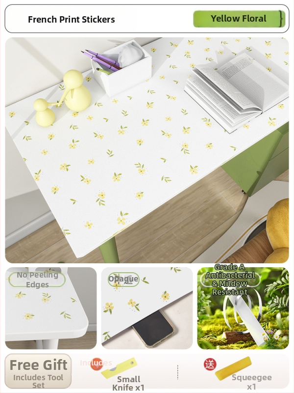 Sticker de perete cu plante – PVC, rezistent la temperaturi înalte, impermeabil, rezistent la ulei, model cu plante.