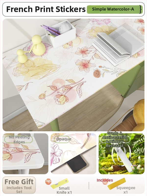 Sticker de perete cu plante – PVC, rezistent la temperaturi înalte, impermeabil, rezistent la ulei, model cu plante.