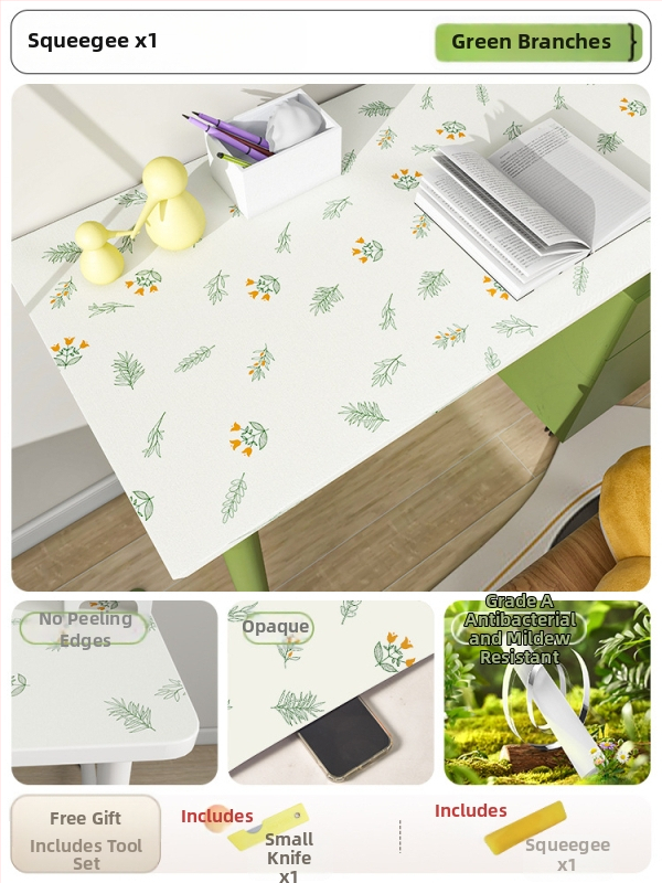 Sticker de perete cu plante – PVC, rezistent la temperaturi înalte, impermeabil, rezistent la ulei, model cu plante.