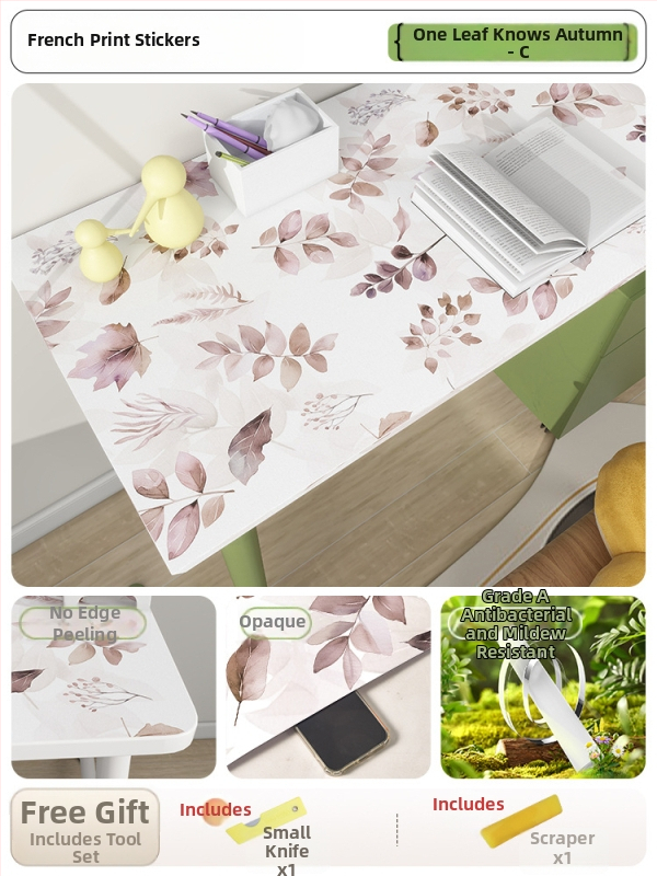 Sticker de perete cu plante – PVC, rezistent la temperaturi înalte, impermeabil, rezistent la ulei, model cu plante.