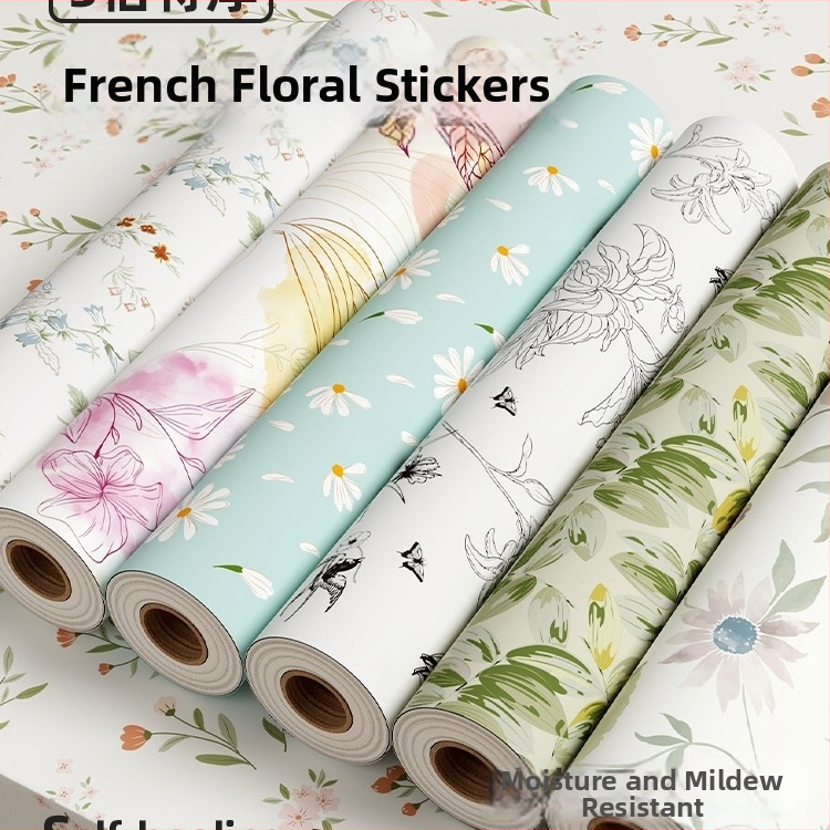 Sticker de perete cu plante – PVC, rezistent la temperaturi înalte, impermeabil, rezistent la ulei, model cu plante.