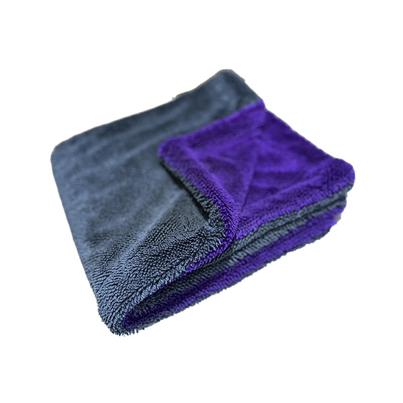 Dviejų pusių storas mikropluošto automobilių rankšluostis — be žymių, didelis sugeriamumas, daugiafunkcinis, galimybė užsakyti logotipą