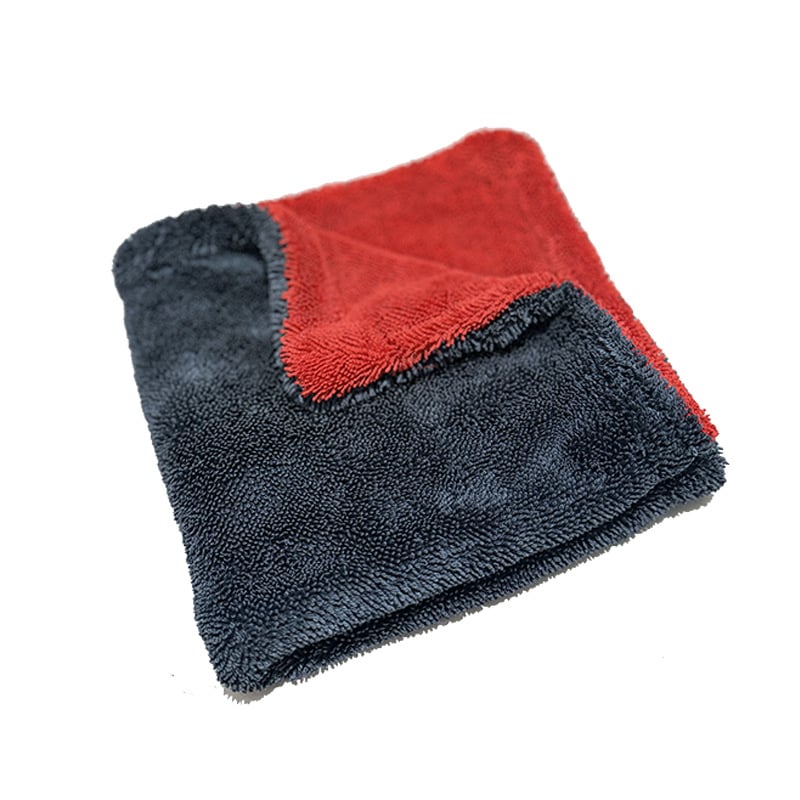 Dviejų pusių storas mikropluošto automobilių rankšluostis — be žymių, didelis sugeriamumas, daugiafunkcinis, galimybė užsakyti logotipą