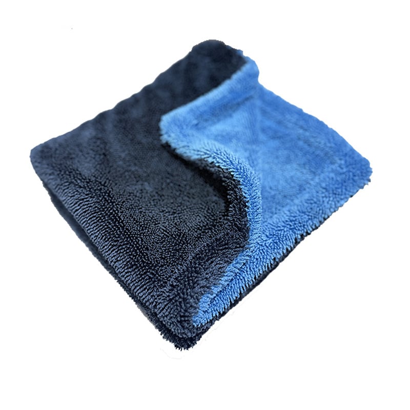 Dviejų pusių storas mikropluošto automobilių rankšluostis — be žymių, didelis sugeriamumas, daugiafunkcinis, galimybė užsakyti logotipą