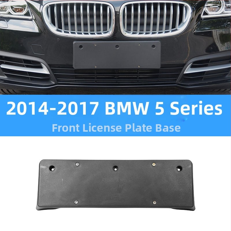BMW 5 серия: база за регистрационен номер за преден и заден монтаж със скоби и GT рамка