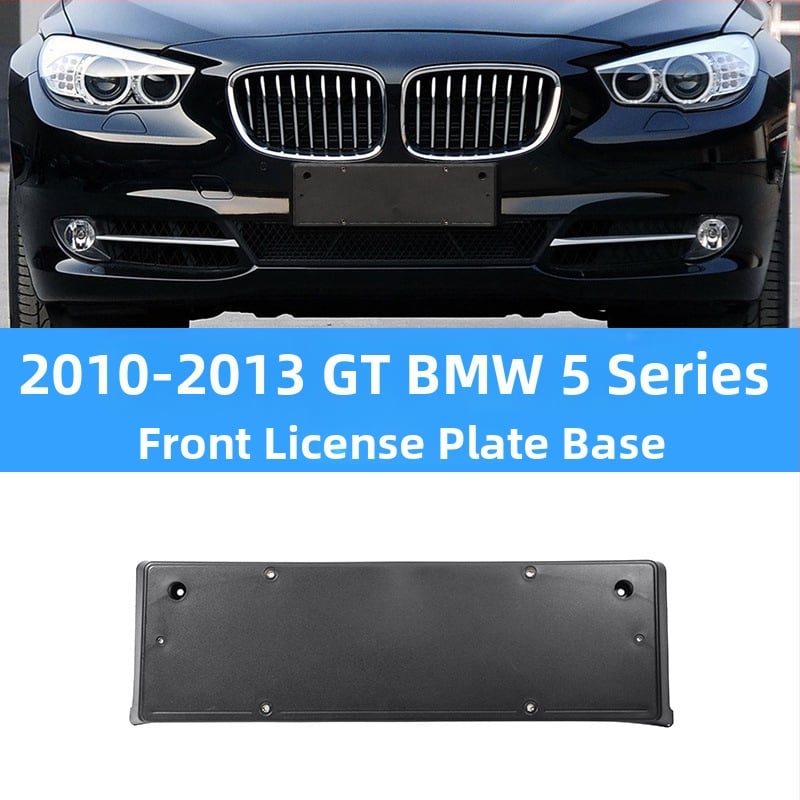 BMW 5 серия: база за регистрационен номер за преден и заден монтаж със скоби и GT рамка