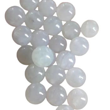 Жадеит А-клас Старо находище – ледено-прозрачни мъниста за DIY бижута