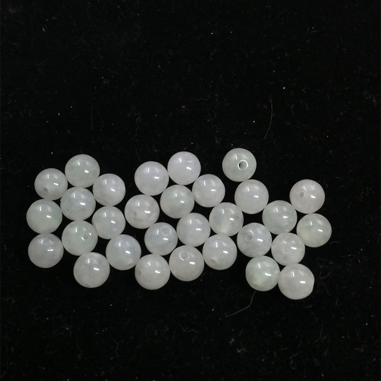 Жадеит А-клас Старо находище – ледено-прозрачни мъниста за DIY бижута