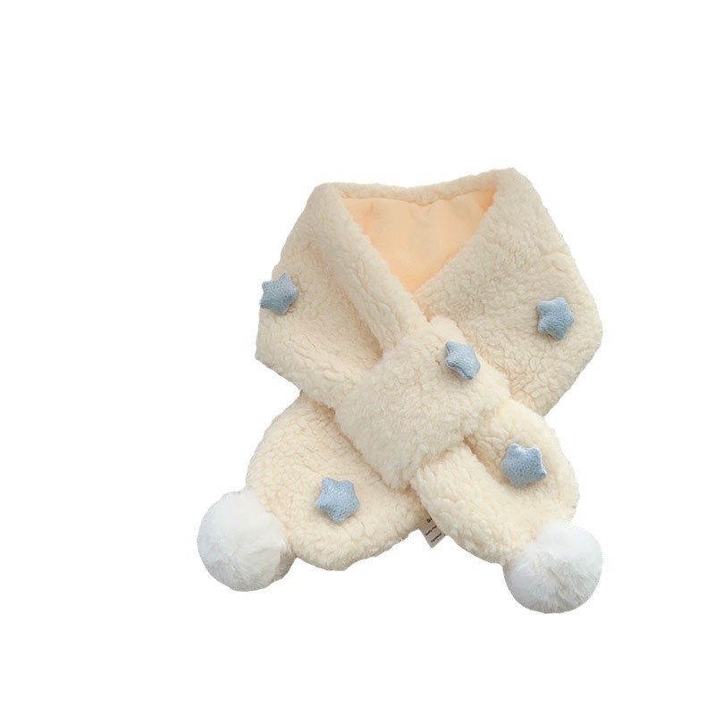 Bērnu šalle no plīša, ziemas sezonai, taisnstūra formā, izšūta, pielāgojama