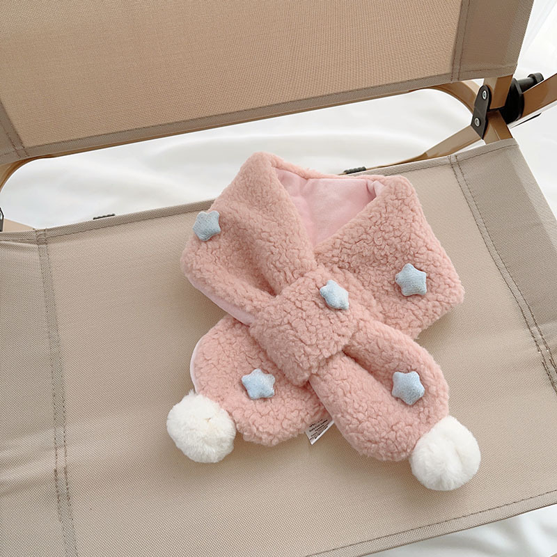 Bērnu šalle no plīša, ziemas sezonai, taisnstūra formā, izšūta, pielāgojama