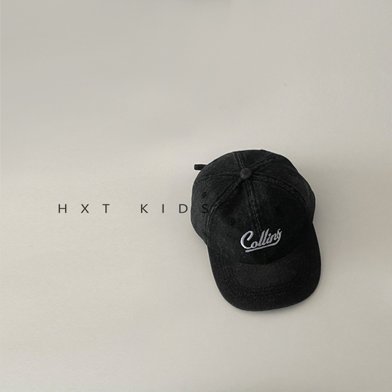 Vaikiška beisbolo kepurė, medvilnės mišinio audinys, išlenktas snapelis, kupolinė karūna, 2–6 metų amžiui, saulės apsauga