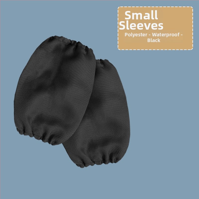 Lastele mõeldud maalimise varrukad, 100% puuvill, veekindel kanvas, hingavad, ühes toonis, logoga trükk