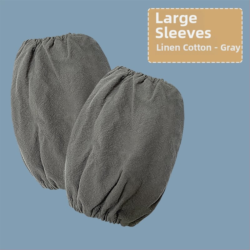 Lastele mõeldud maalimise varrukad, 100% puuvill, veekindel kanvas, hingavad, ühes toonis, logoga trükk