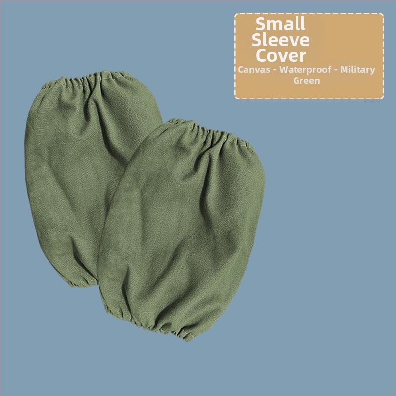 Lastele mõeldud maalimise varrukad, 100% puuvill, veekindel kanvas, hingavad, ühes toonis, logoga trükk