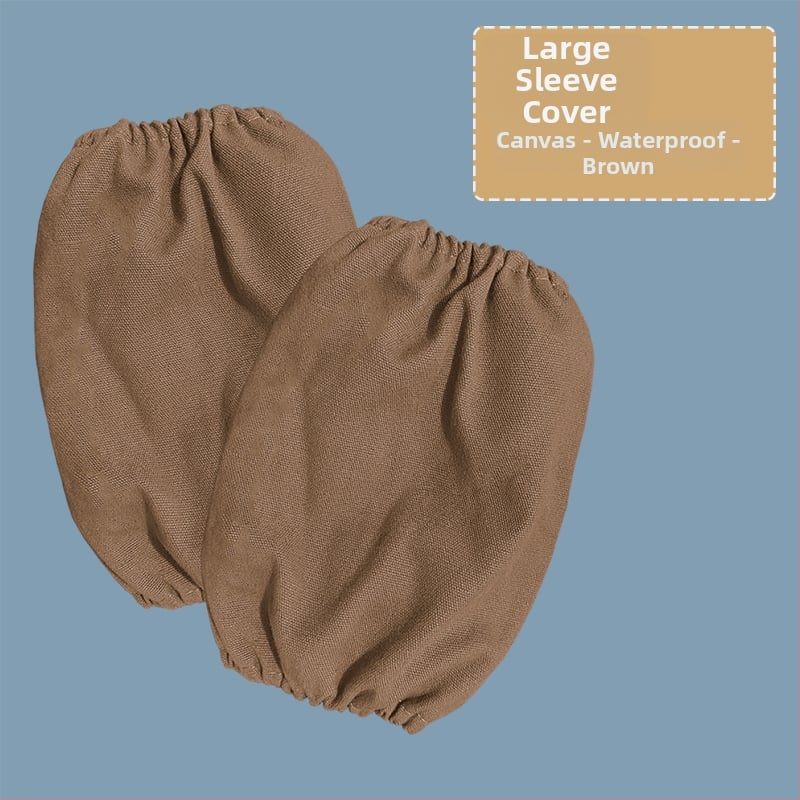 Lastele mõeldud maalimise varrukad, 100% puuvill, veekindel kanvas, hingavad, ühes toonis, logoga trükk