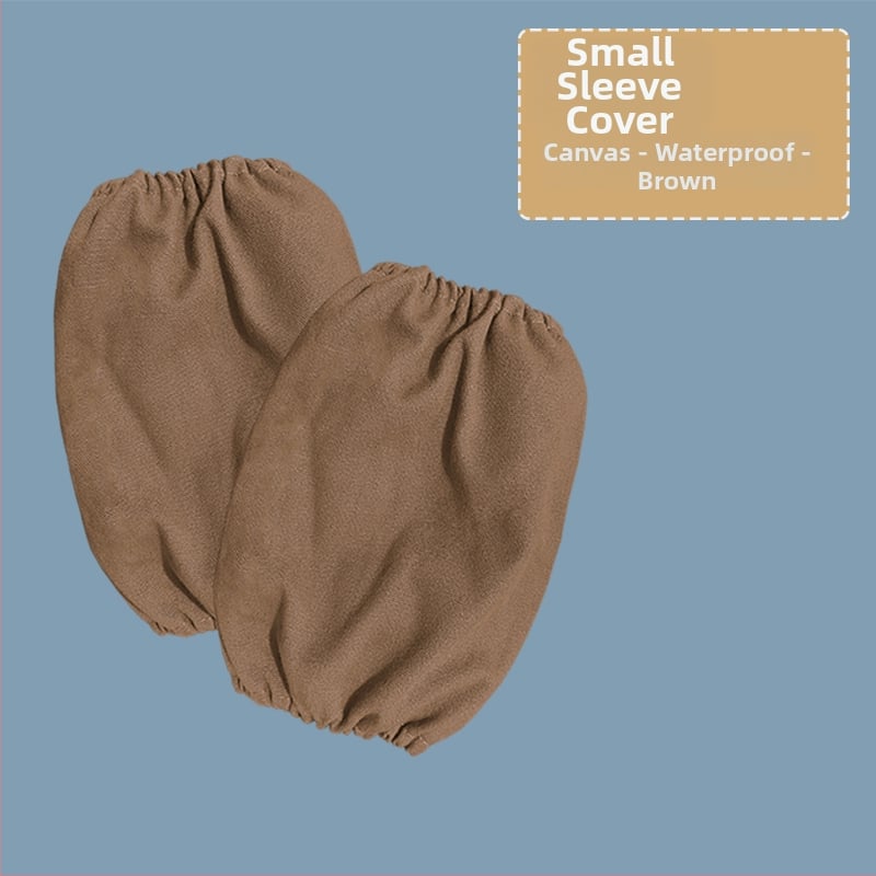 Lastele mõeldud maalimise varrukad, 100% puuvill, veekindel kanvas, hingavad, ühes toonis, logoga trükk