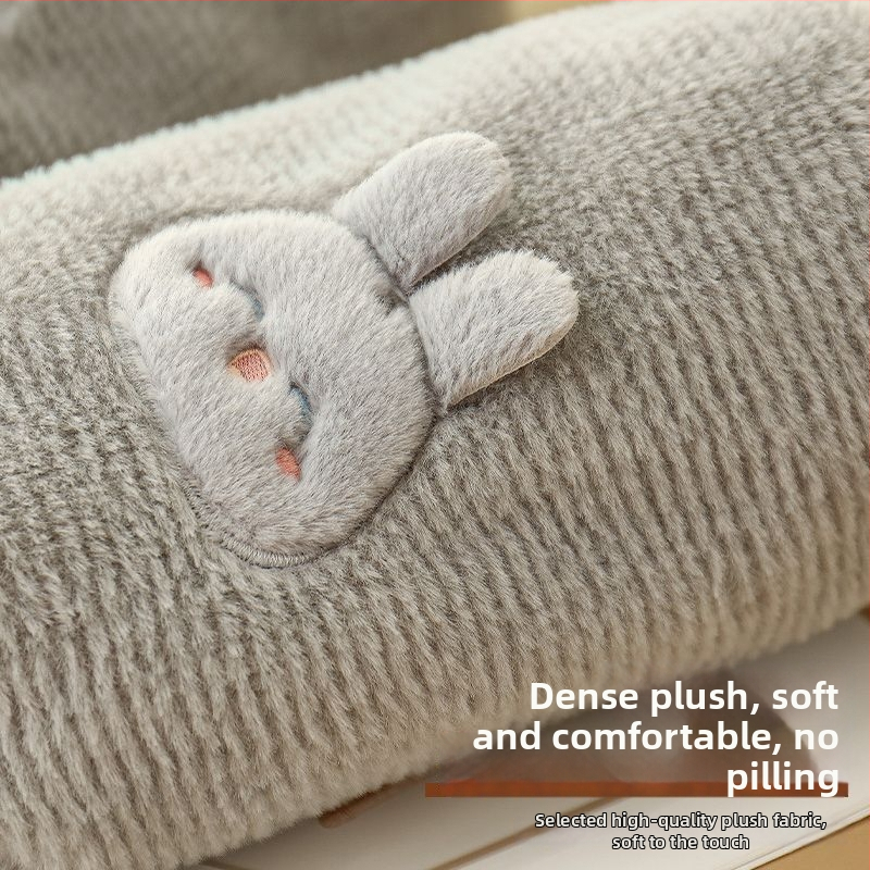 Dvojité rukavice a zápästná manžeta – teplo a proti znečisteniu, brúsený povrch, originálny dizajn, Warm Fish, 13 rokov a viac