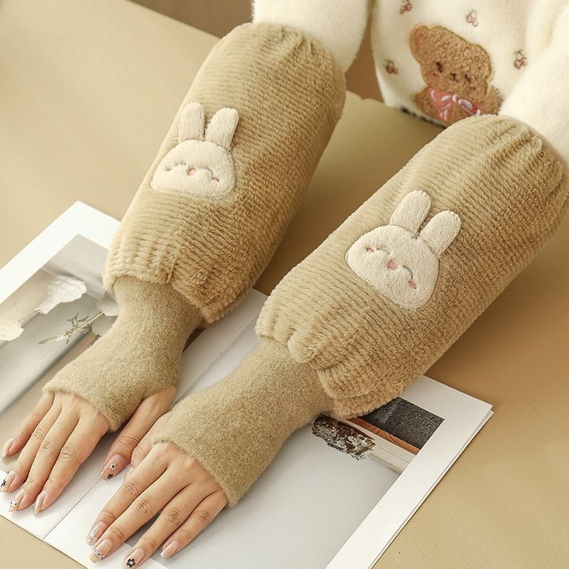 Dviejų vienetų pirštinės ir rankos apsauga – šiluma ir antišvarumų, matinė apdaila, originalus dizainas, Warm Fish prekės ženklas, 13 metų ir vyresni