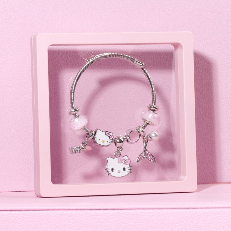 Детска гривна в корейски стил, плодна форма, цинков сплав, електропокритие, унисекс