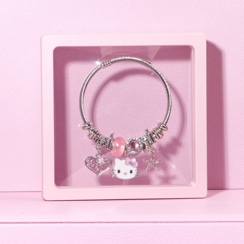 Детска гривна в корейски стил, плодна форма, цинков сплав, електропокритие, унисекс