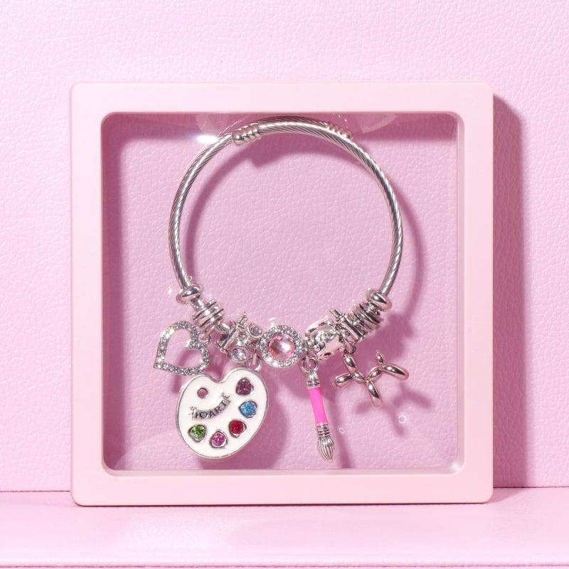 Детска гривна в корейски стил, плодна форма, цинков сплав, електропокритие, унисекс