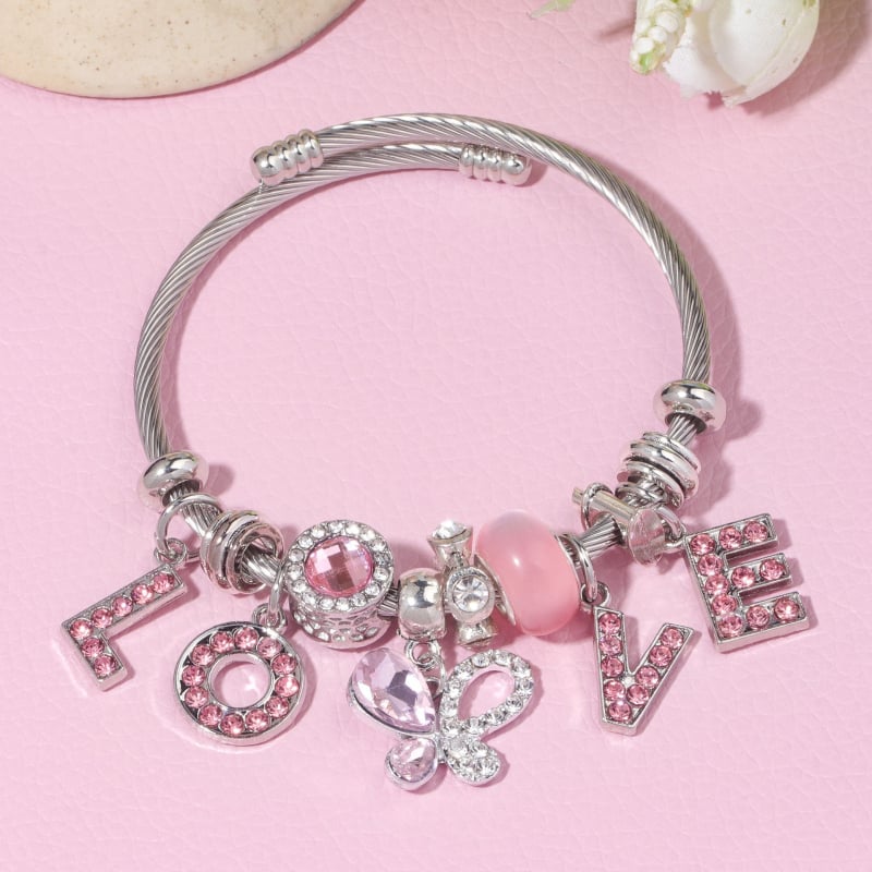 Детска гривна в корейски стил, плодна форма, цинков сплав, електропокритие, унисекс