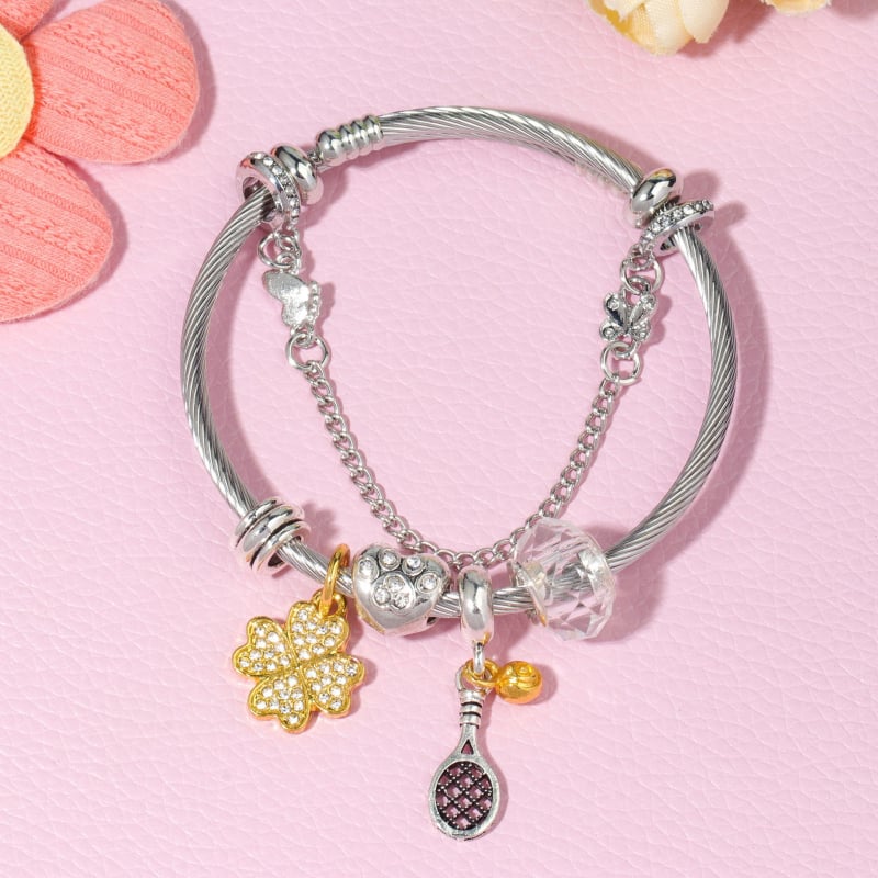 Детска гривна в корейски стил, плодна форма, цинков сплав, електропокритие, унисекс