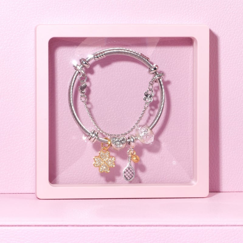 Детска гривна в корейски стил, плодна форма, цинков сплав, електропокритие, унисекс