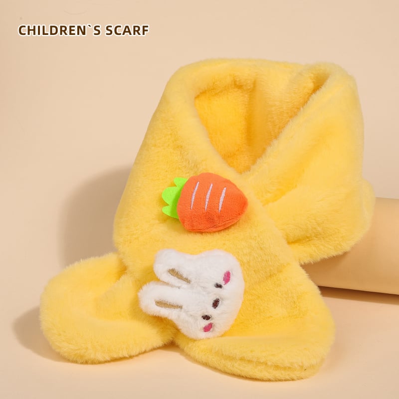 Bērnu šalle ar kaķa rakstu, warp-knit audums, ziemas siltums