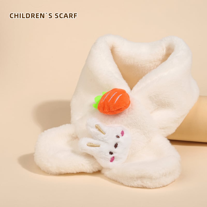 Bērnu šalle ar kaķa rakstu, warp-knit audums, ziemas siltums