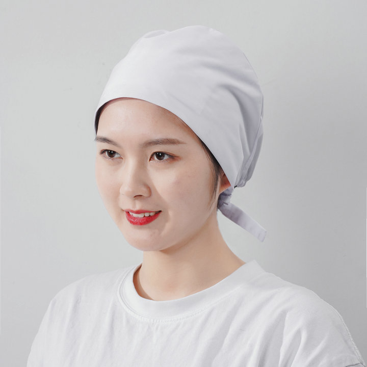 Șapcă chirurgicală unisex, imprimeu floral, poliester-cotton, vârf plat, margine, pentru toate anotimpurile