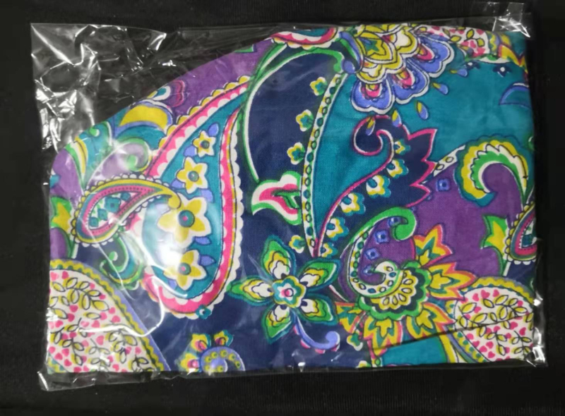 Șapcă chirurgicală unisex, imprimeu floral, poliester-cotton, vârf plat, margine, pentru toate anotimpurile