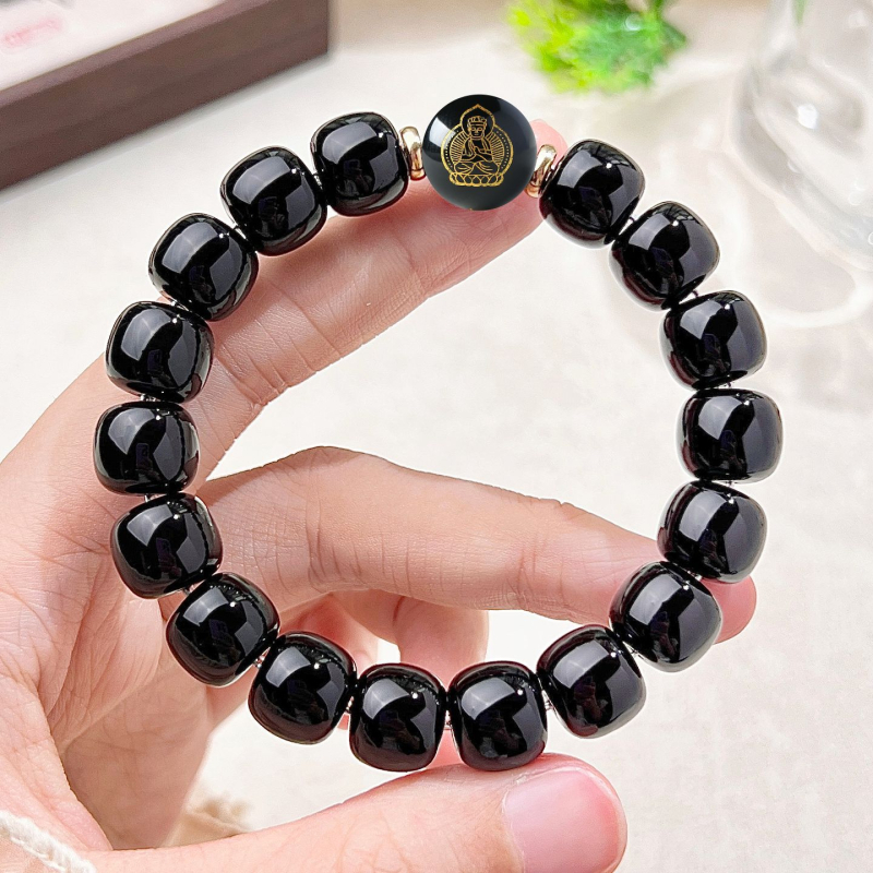 Bodhi saknes rokassprādze, dubults aplis romba formā, pulēta virsma, dabīgs stils, universāla, 40 gab.