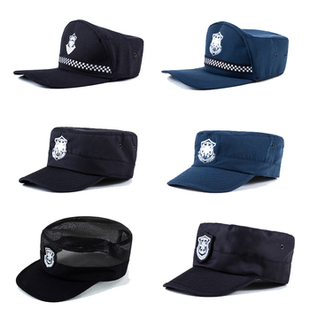 Șapcă de securitate cu cozoroc – unisex, lână/felt, țesătură twill, monocromă, brodată