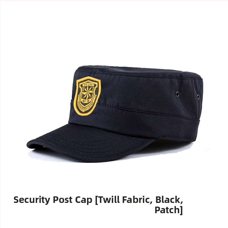 Bezpečnostná šiltovka s kupolou – unisex, vlnený/filcový materiál, twillové tkanie, jednofarebná, výšivka