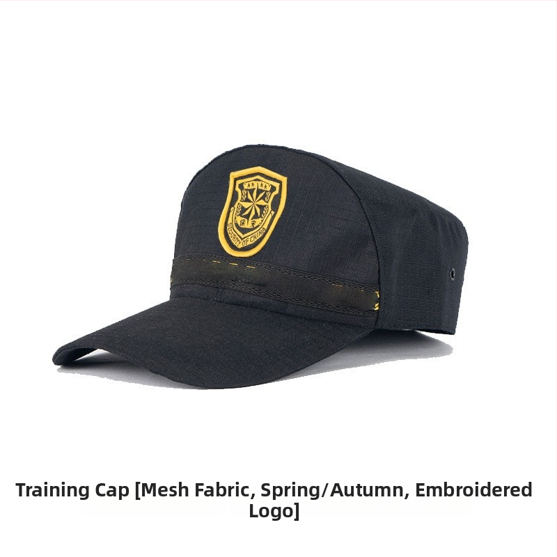 Bezpečnostná šiltovka s kupolou – unisex, vlnený/filcový materiál, twillové tkanie, jednofarebná, výšivka