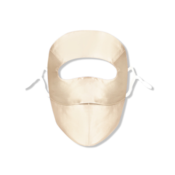Maska za lice od 100% svile, zaštita od sunca, lagana, 3D dizajn, gradski stil