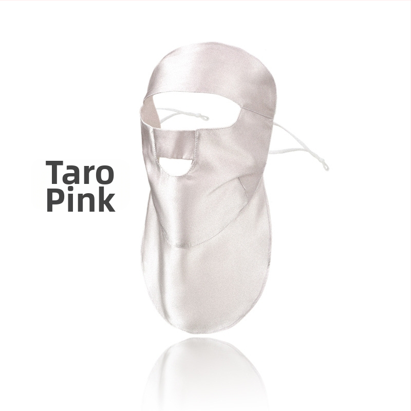 Maska za lice od 100% svile, zaštita od sunca, lagana, 3D dizajn, gradski stil