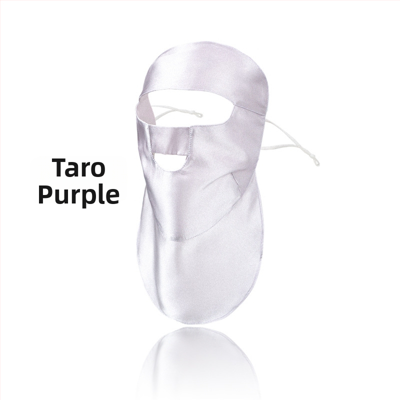 Maska za lice od 100% svile, zaštita od sunca, lagana, 3D dizajn, gradski stil